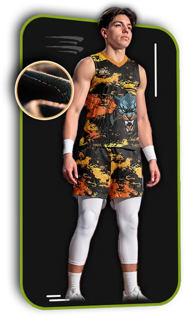 Uniforme de Baloncesto - Frente