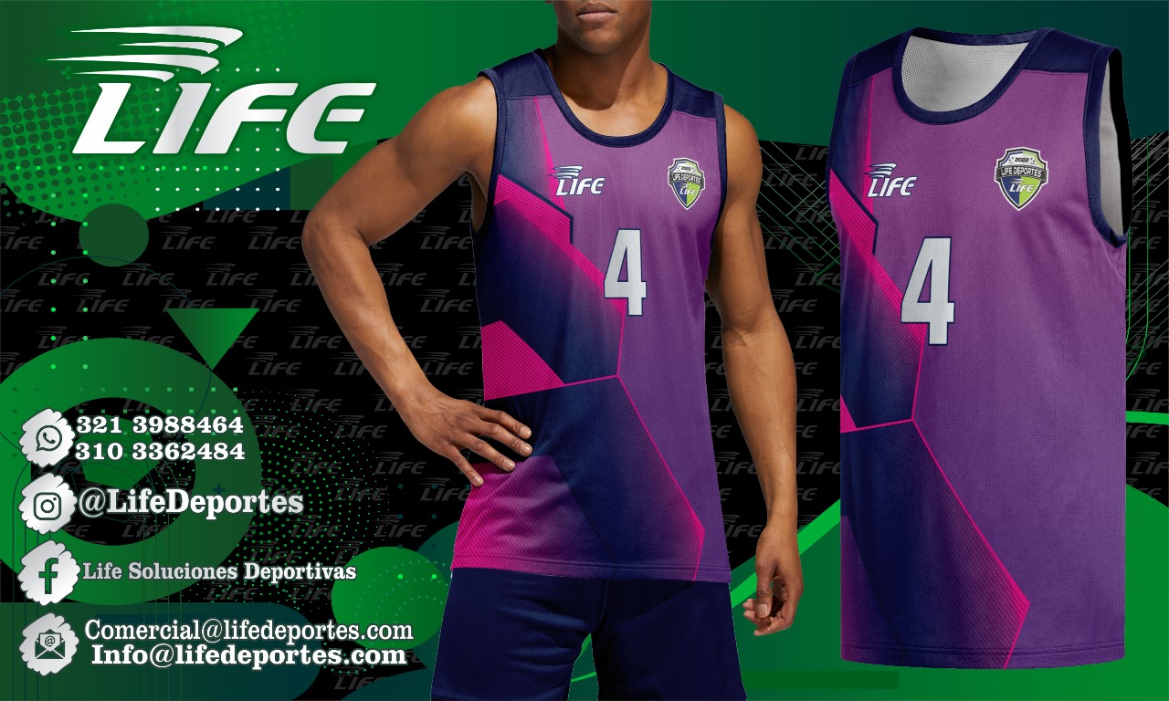 Uniforme de voleibol completo