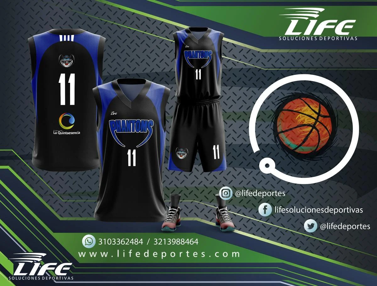 Diseño de uniformes de baloncesto personalizados