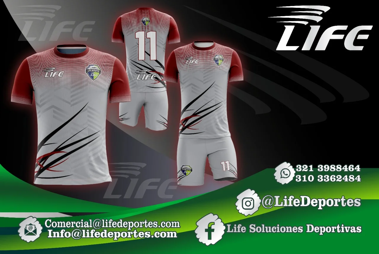 Diseño de uniforme para fútbol personalizado