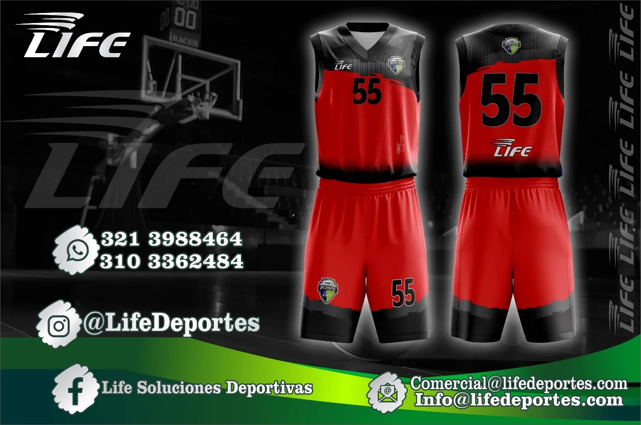 Uniformes de baloncesto personalizados en Bogotá